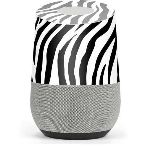 Zebra Print Google Home Skin